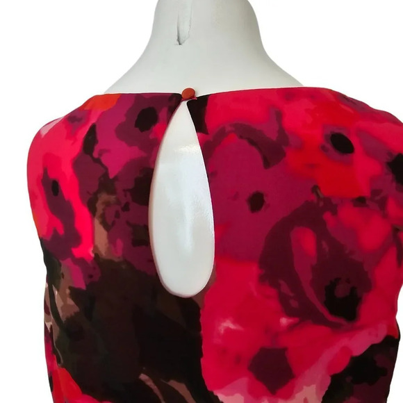 Eliza J  Womens Floral High Low Maxi Dress Size 6 - Picture 5 of 10